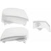 Thule mnistor Lh & Rh End Caps White To Fit 6200 Awnings Motorhome Awning Thule  - Dynamic Drive