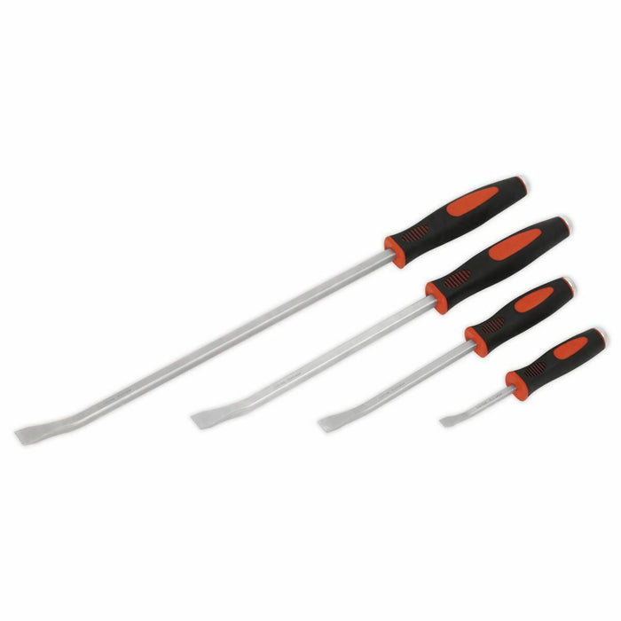 Sealey Angled Pry Bar Set 4pc Heavy-Duty Sealey  - Dynamic Drive