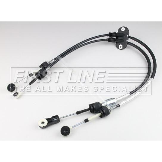 Genuine First Line Gear Control Cable fits Ford Focus TDCi 1.6 11 FKG1285 First Line  - Dynamic Drive