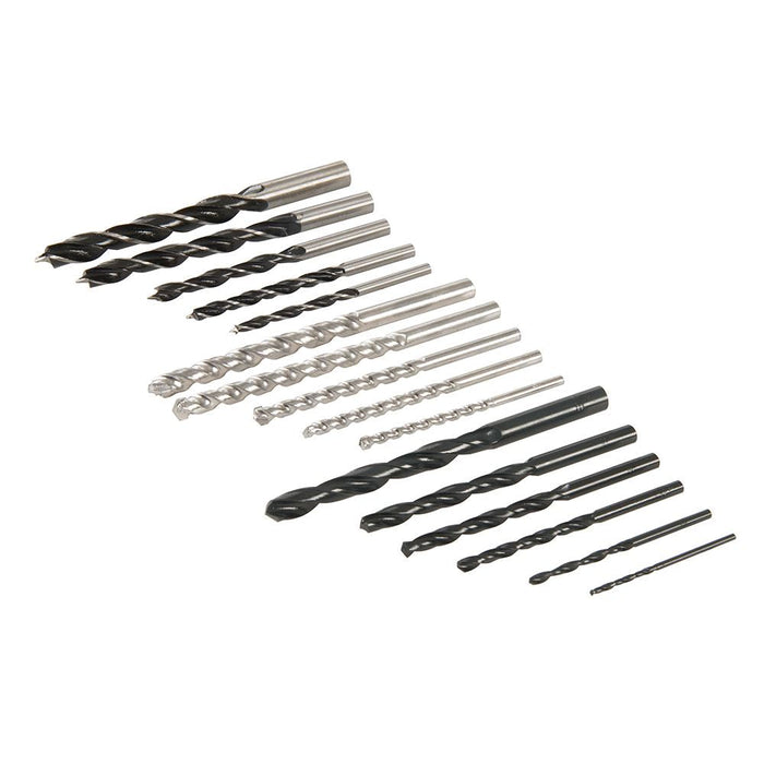 Task Combi Drill Bit Set 16pce 2 - 10mm Task  - Dynamic Drive