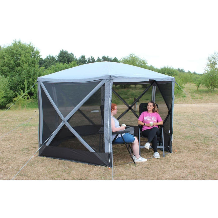 Outdoor Revolution Screenhouse 6 Panel Quick Erect Pop Up Shelter Gazebo ORSH0006