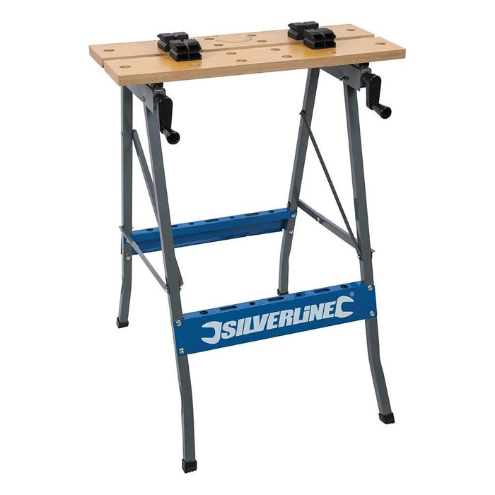 Silverline Portable Workbench 100kg Silverline  - Dynamic Drive