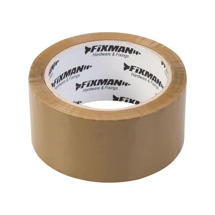 Fixman Packing Tape 48mm x 66m Brown 6pk Fixman  - Dynamic Drive