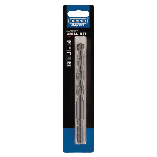 Draper Masonry Drill Bit, 12 x 150mm 40809 Draper  - Dynamic Drive