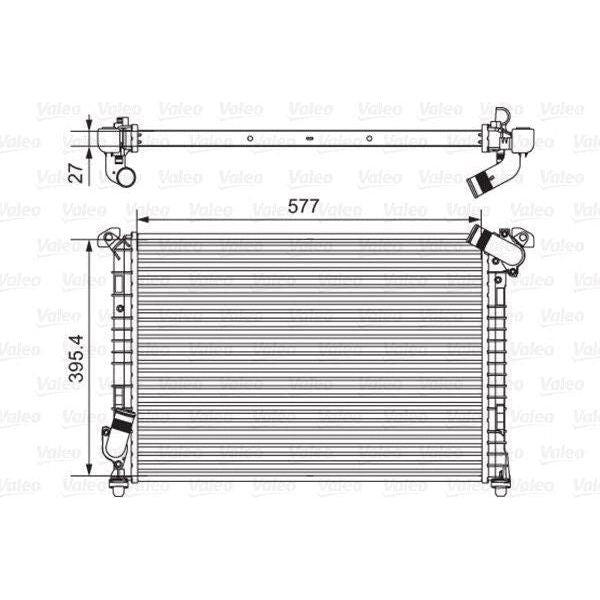 Genuine Valeo fits Radiator Mini 1.6 I Valeo  - Dynamic Drive