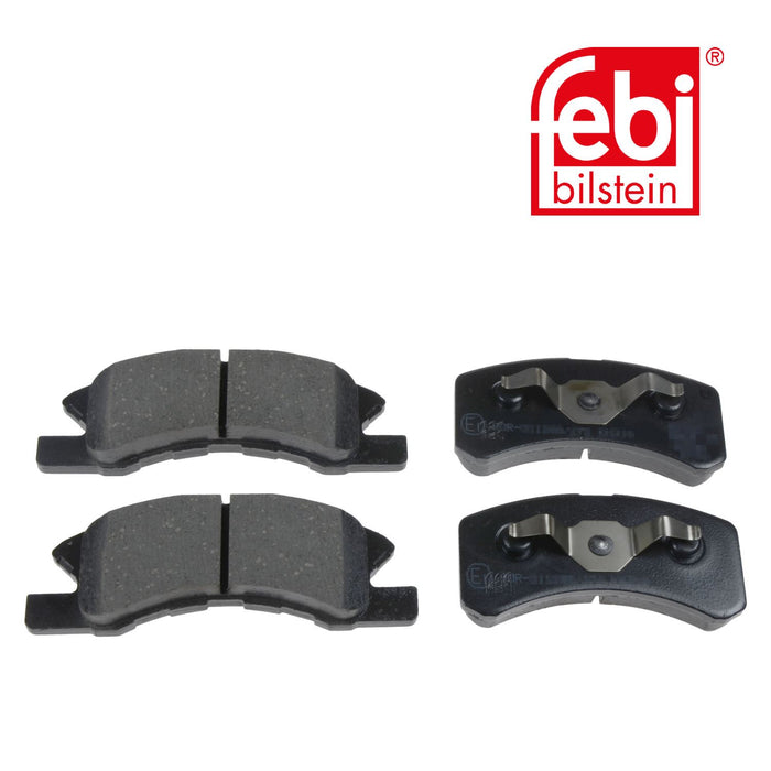 FEBI Front Brake Discs & Pads Set Vented for Mitsubishi Mirage / Space Star