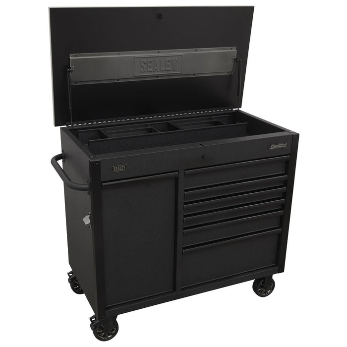 Sealey Mobile Tool Cabinet 1120mm with Power Tool Charging Drawer AP4206BE