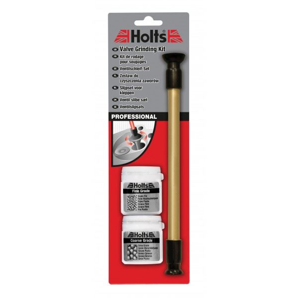 Holts Valve Grinding 3 Piece Kit Coarse & Fine Grade Paste Lapping Stick Grinder