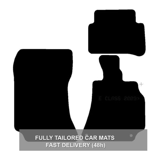 Tailored Mats fits Mercedes E Class Fixings In Driver  2008 2009 2010 2011 2012 UKB4C  - Dynamic Drive