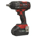 Sealey 1/2"Sq Drive Cordless Brushless Impact Wrench 18V 4Ah CP650LI Sealey  - Dynamic Drive