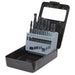 Sealey 19pc 1-10mm HSS Roll Forged Drill Bit Set in Storage Case Metal Steel Sealey  - Dynamic Drive