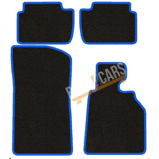 Fully Tailored Blue Trim Carpet Mats BMW E46 (3 Series) Compact 01 ON Set of 4 UKB4C  - Dynamic Drive