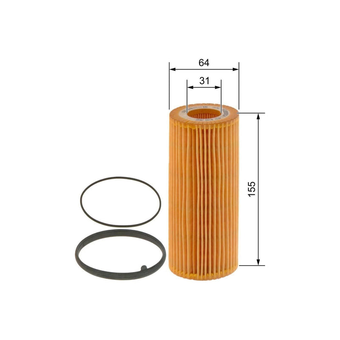 Bosch Car Oil Filter P9268 fits Audi A5 S5 Cabrio Quattro TFSi - 3.0 - 09-17 145