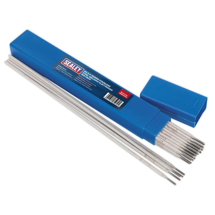 Sealey Welding Electrodes Stainless Steel 2.5 x 300mm 1kg Pack WESS1025 Sealey  - Dynamic Drive