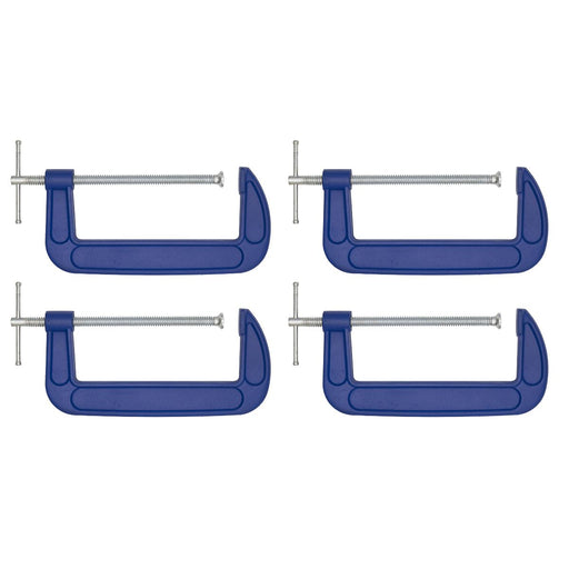 Sealey G-Clamp 200mm Pack of 4 AK60084 Sealey  - Dynamic Drive