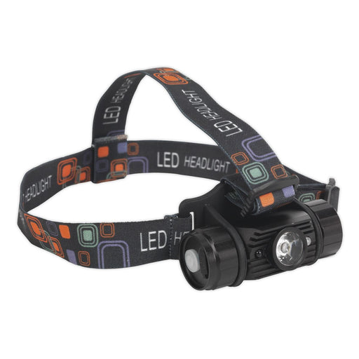 Sealey Rechargeable Head Torch 5W SMD LED Auto-Sensor HT108LED Sealey  - Dynamic Drive