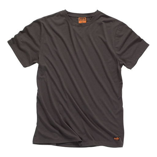 Scruffs Worker T-Shirt Graphite L Scruffs  - Dynamic Drive