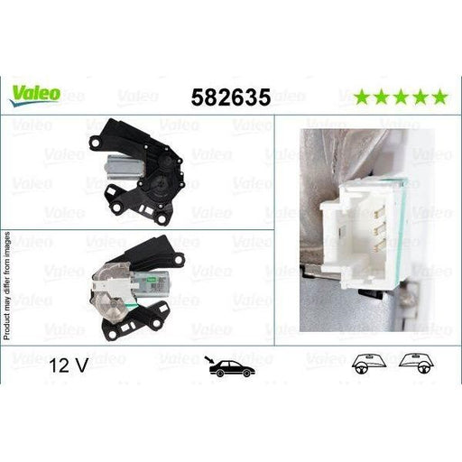 Valeo Wiper Motor 582635 Automotive Part fits Citroen Dispatch Iii Valeo  - Dynamic Drive