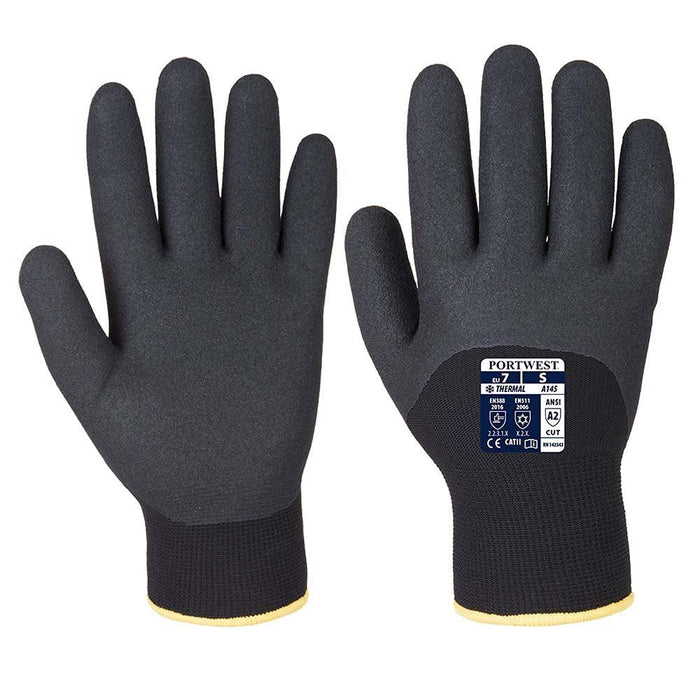 Portwest Arctic Winter Gloves - Black - X Large Portwest  - Dynamic Drive