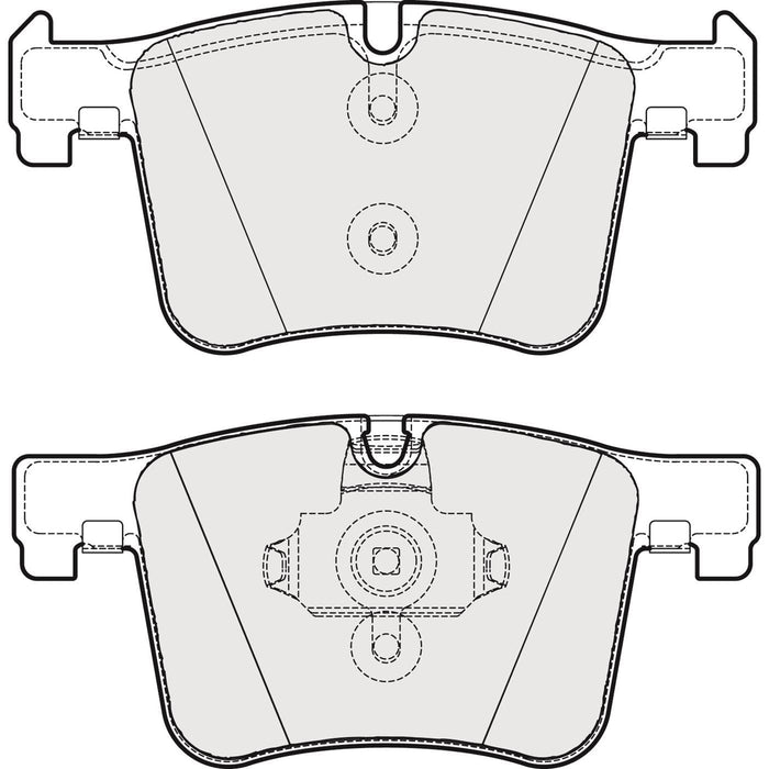 Apec Brake Pads Front Fits BMW 1 Series 2 3 4 X3 X4