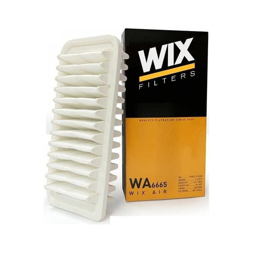 Genuine WIX Air Filter Panel fits Toyota Yaris VVTi - 1.3 - 11- WA6665 Wix Filters  - Dynamic Drive