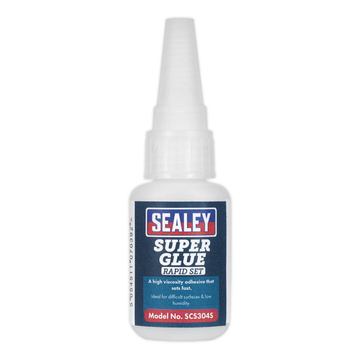 Sealey Super Glue Rapid Set 20g SCS304S