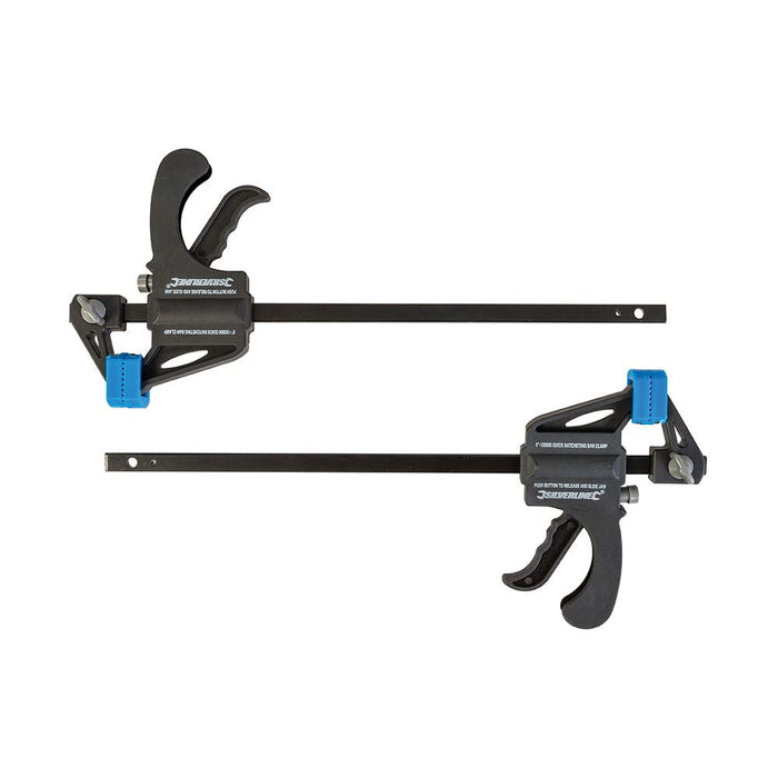 Silverline Mini Clamps 2pk 150mm