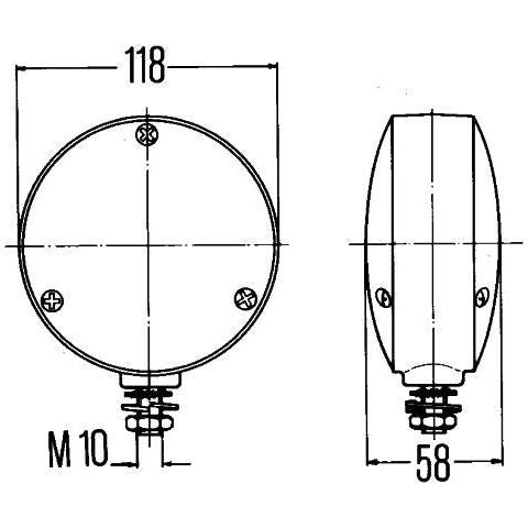 Hella Direction Indicator Halogen Rear/left/right/Lateral Mounting/Front Hella  - Dynamic Drive