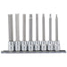 Draper Long Metric Hex. Socket Bit Set, 3/8" Sq. Dr., 100mm (8 Piece) 16286 Draper  - Dynamic Drive