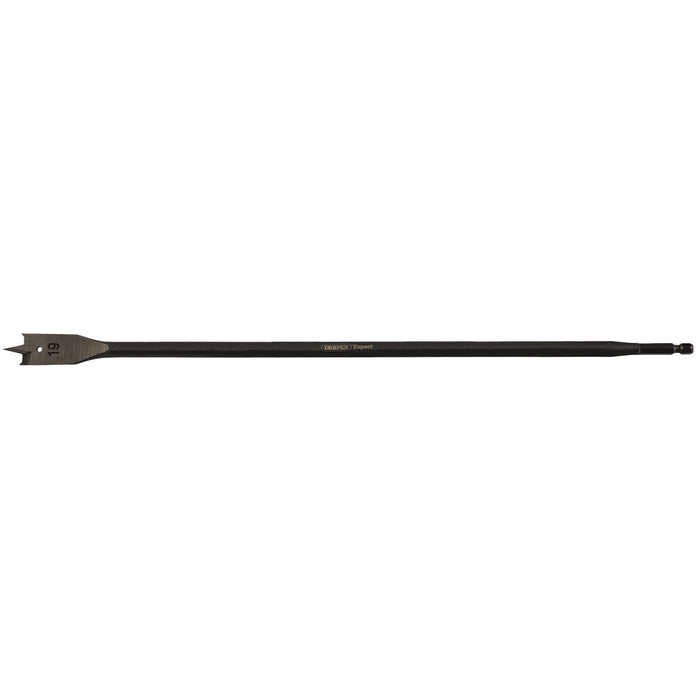 Draper Extra Long Flat Wood Bit, 405mm, 19mm 67439 Draper  - Dynamic Drive