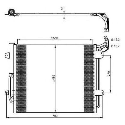 NRF Condenser 350054