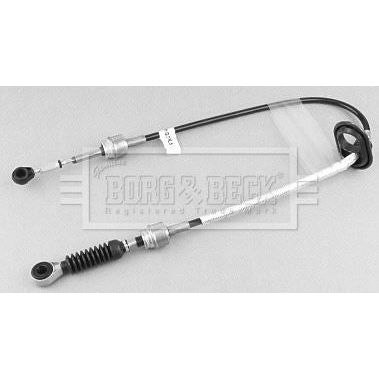 Genuine Borg & Beck Gear Control Cable fits Renault Laguna III DCi 08 BKG1045