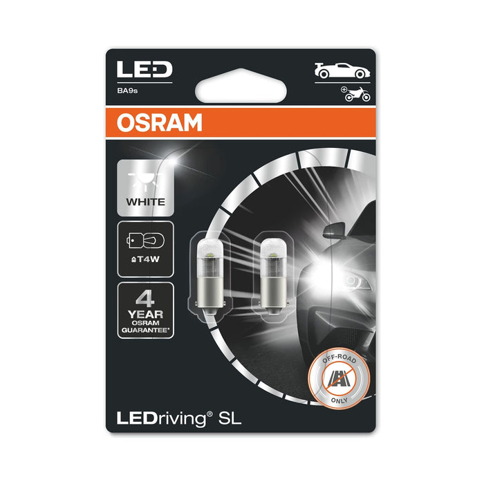 OSRAM LEDriving® SL, T4W, White 6000K, LED signal lamps, Off-road only Osram  - Dynamic Drive