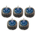 Sealey 60 x 30mm Abrasive Flap Wheel on 6mm Shaft Assorted Grit - Pack of 5 Sealey  - Dynamic Drive