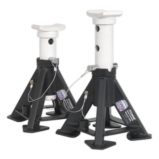 Sealey Short AXLe Stands (Pair) 7 Tonne Capacity per Stand AS7S Sealey  - Dynamic Drive