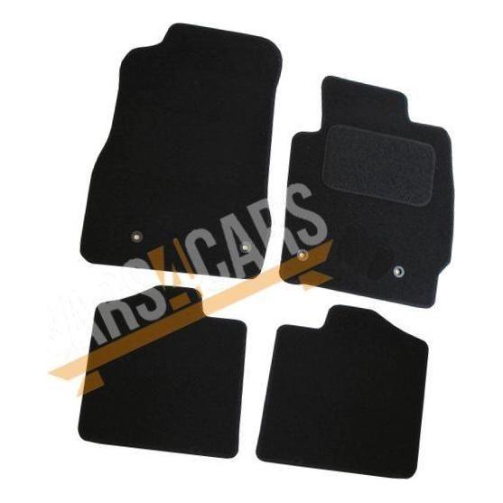 Tailored Carpet Car Mats for Mazda 2 07-15 ON With Clips Set of 4 With 4 Clips UKB4C  - Dynamic Drive