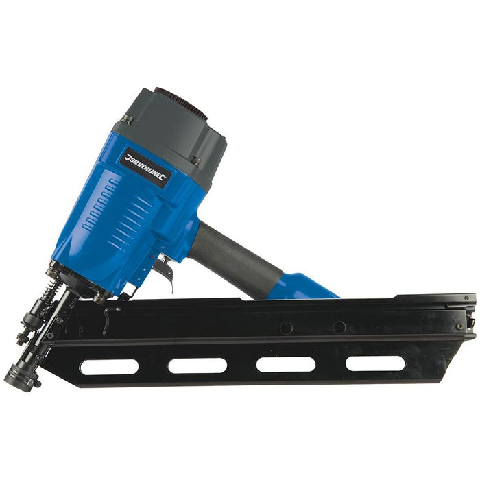 Silverline Air Framing Nailer 90mm 10 - 12 Gauge Silverline  - Dynamic Drive