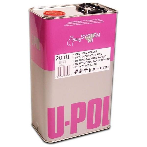 U-Pol Fast Solvent Based Degreaser 5 Litre Tin U-Pol  - Dynamic Drive