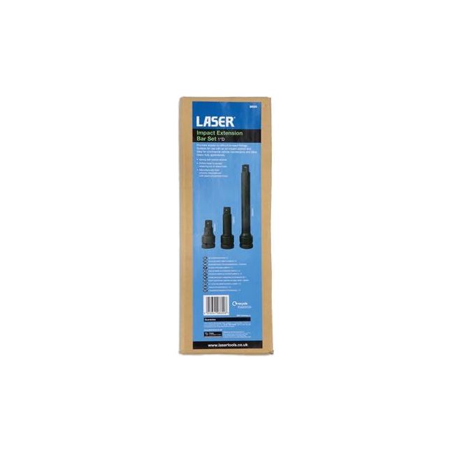 Laser Impact Extension Bar Set 1"D 8600