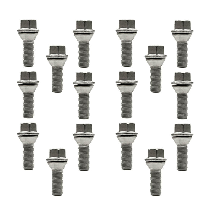 Replacement Wheel bolts x 16 Fits 19mm Volvo C70 S60 S90 V60 XC40 XC60 XC70 XC90 Autoinparts  - Dynamic Drive