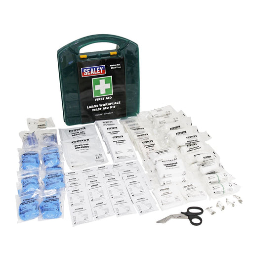 Sealey First Aid Kit Large BS 8599-1 Compliant SFA01L Sealey  - Dynamic Drive