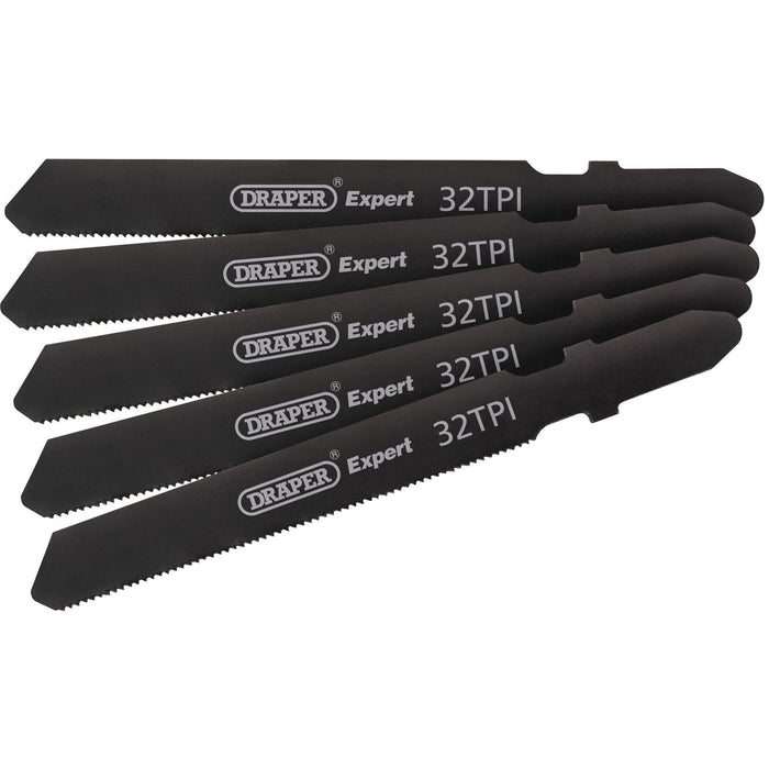 Draper DT118G Jigsaw Blade Set, 92mm, (5 Piece) 81731