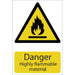 Draper Danger Flammable Material 72352 Draper  - Dynamic Drive