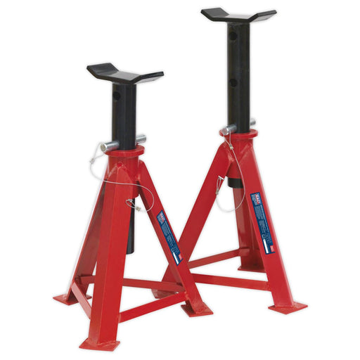 Sealey AXLe Stands (Pair) 7.5 Tonne Capacity per Stand AS7500 Sealey  - Dynamic Drive