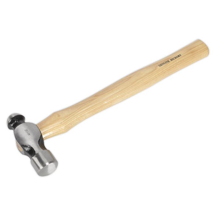 Sealey Ball Pein Hammer 2.5lb Hickory Shaft BPH40 Sealey  - Dynamic Drive