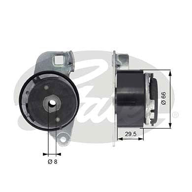 Gates Water Pump fits Hyundai i10 CVVT - 1.2 - 08-13 WP0174