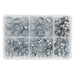 Sealey Zinc Plated O-Clip Double Ear Assortment 140pc AB044DE Sealey  - Dynamic Drive