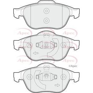 Apec Brake Pads Front Fits Renault Megane Scenic