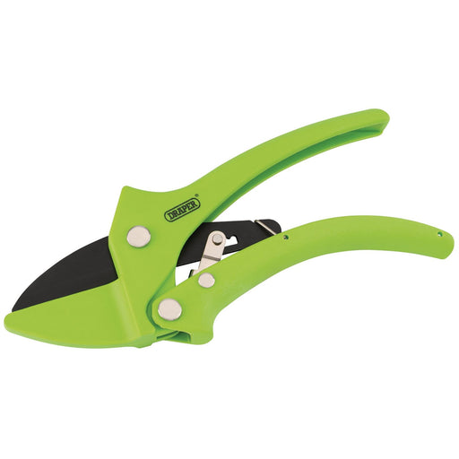 Draper Ratchet Action Anvil Pattern Secateurs, 190mm 34478 Draper  - Dynamic Drive