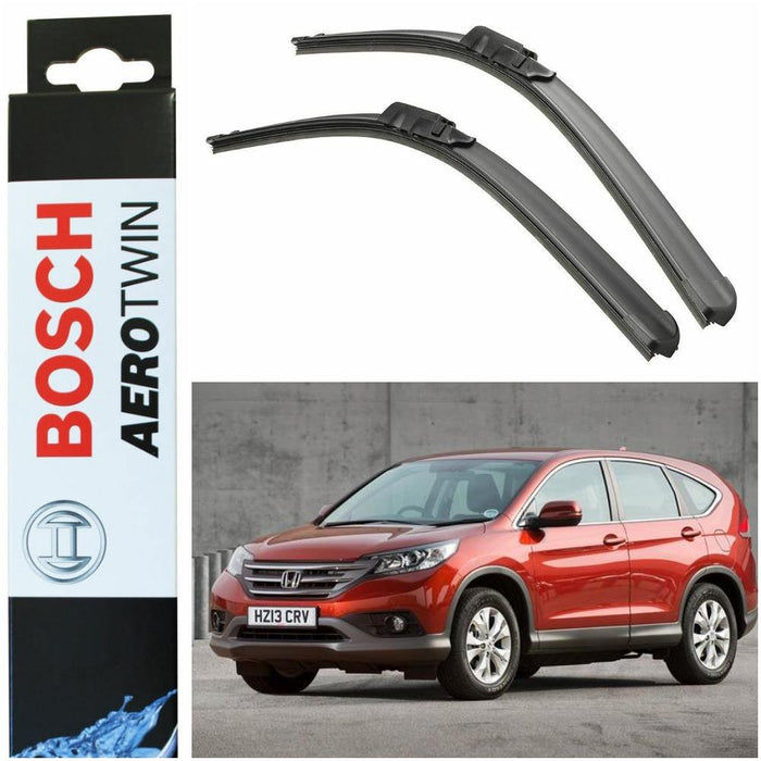 Bosch Aerotwin Front Wiper Blades Set fits Honda CR-V IV 10.12> AR141S